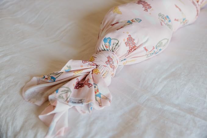Copper Pearl Baby Swaddle Blanket - Premium Knit Baby Blanket, Large Soft Stretchy Receiving Blankets for Baby Boy and Girl, Swaddles for Newborn, Infant, and Toddler (Wonder Woman™)