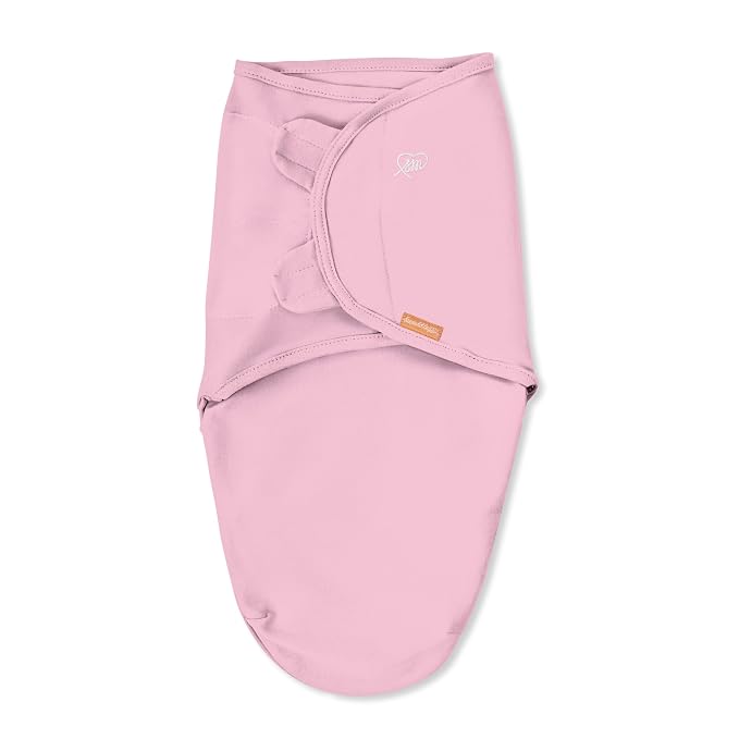 SwaddleMe by Ingenuity Original Swaddle, 100% Cotton, Improves Sleep & Calms Startle Reflex, 0-3 Months, 1.0 TOG, 3-Pack, Baby Swaddle Blanket - Lady Bug Picnic