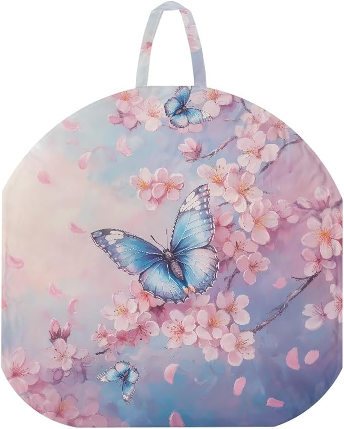 Cherry Blossom Butterfly Breastfeeding Pillow Cover Nursing Pillow Cover Pillow Slipcover Detachable Nursing Pillow Protective Cas Baby Feeding Supplies Soft and Cozy Cover