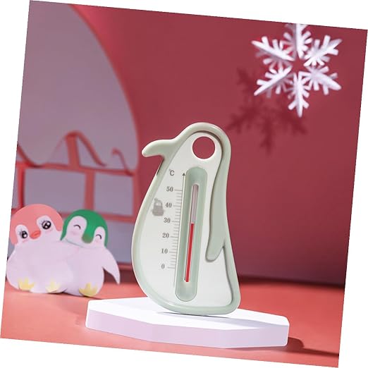 Bath Thermometer Penguin Shaped Water Temperature Monitor for Newborns and, Cartoon Floating Bath for Safe Bathing, Color Random Random Color