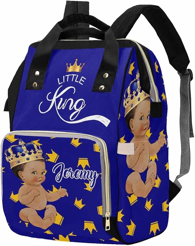 D-Story Personalized Diaper Bag Fashion Customized Backpacks Diaper Bag Customized With Name Adjustable Shoulder Straps