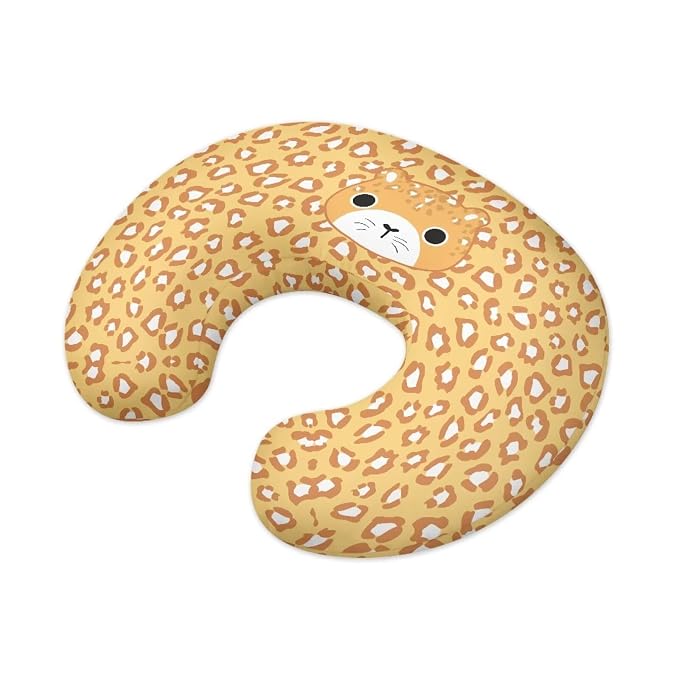 Yellow Panther Nursing Pillow Cover, Ultra Soft Comfortable Newborn Nursing Pillow Case Breathable Soft Slipcover for Baby Boy Girl