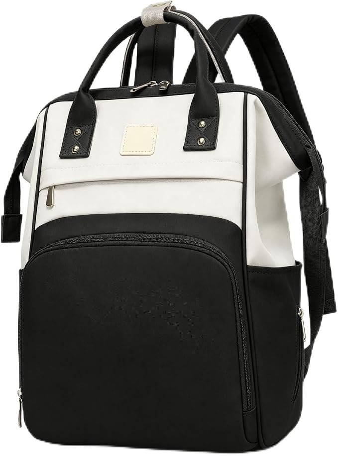 Baby Diaper Bag, Nappy Changing Backpack with Insulated Pockets,Multi-Waterproof Backpack Baby Essentials Travel for for Boys Girls, Multipurpose Travel Back Pack Moms Dads (Black)