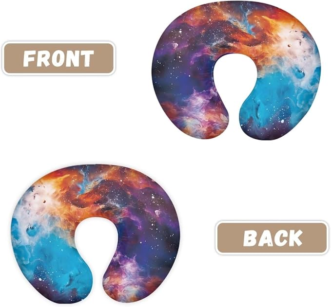 Galaxy Nursing Pillow Detachable Newborn Original Breastfeeding Slipcover Case and Positioner Washable Head Support Protector Cushion Essential with Hidden Zipper Easy Care