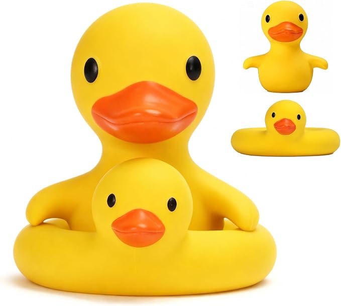 Tiny Marvels Baby Bath Toys for 6 Months & Up, Mold Free No Hole Bath Toys, BPA Free Floating Toddler Bath Toys, Safe Kids Bath Toys for Tub & Pool