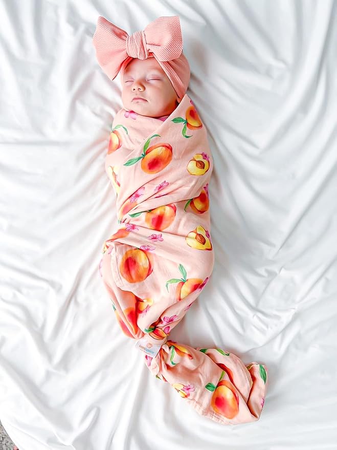 immispace - Ultra Soft Swaddle Blanket | Muslin Blankets for Girls & Boys | Newborns & Infants Gifts | 30% Organic Cotton + 70% Rayon | Large 47" x 47" | Machine Washable (Paris)