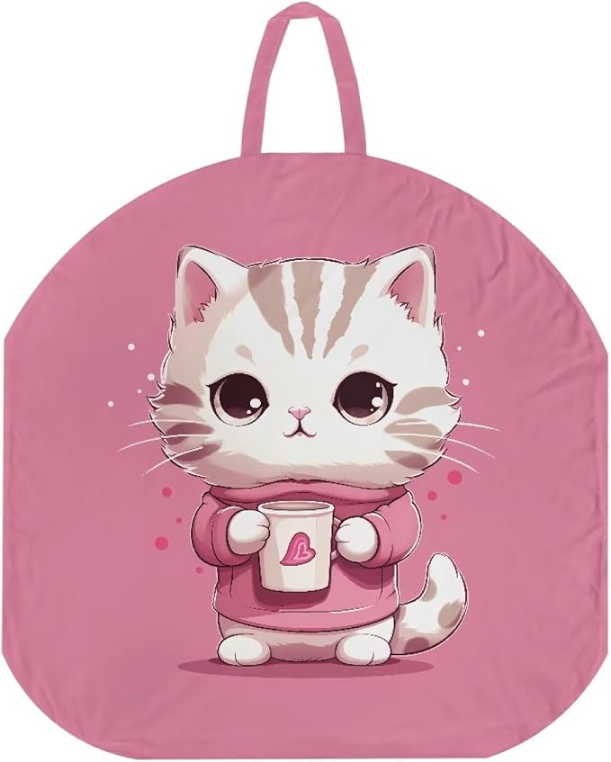 Kitten Nursing Pillow Cover Breastfeeding Pillow Slipcover for Baby Boys & Girls Nursing Pillow Case for Newborn Soft Fabric Fits Snug On Infant Washable & Breathable