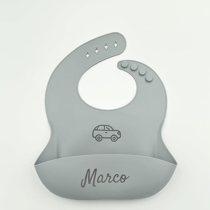 Personalized Silicone Baby Feeding Kit with Name – BPA-Free Self-Feeding Starter Set for Infants & Toddlers, Custom Baby Gift for Boys and Girls，lovely Baby Product (Color Y18)