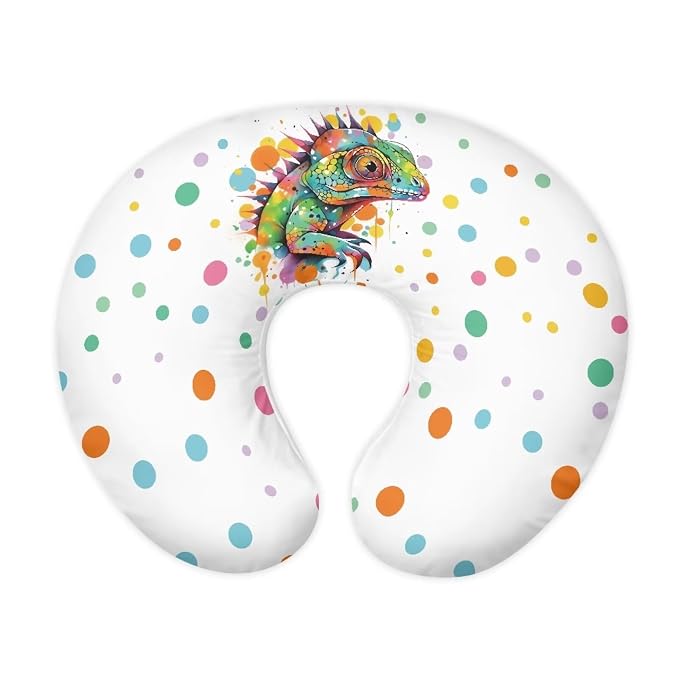 Lizard Spot Nursing Pillow Covers, Nursing Pillow Slipcovers Breastfeeding Newborn Infant Feeding Cushion Cover Case