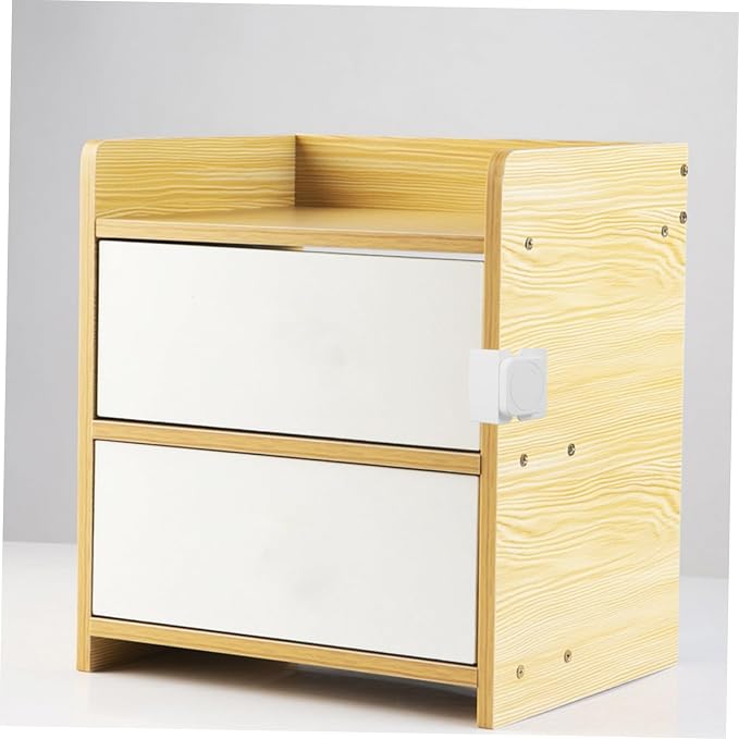 Vaguelly Boy Girl Safety Cabinet Lock Boy Girl Proofing Latch for Cabinets and Refrigerators Material Easy Installation for Proofing Home Safety