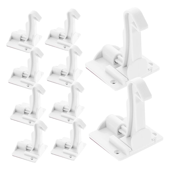 CHILDWEET 12pcs Invisible Childproof Cabinet Door Locks Magnetic Locks Easy to Use for Boys and Girls Safety and Childproofing