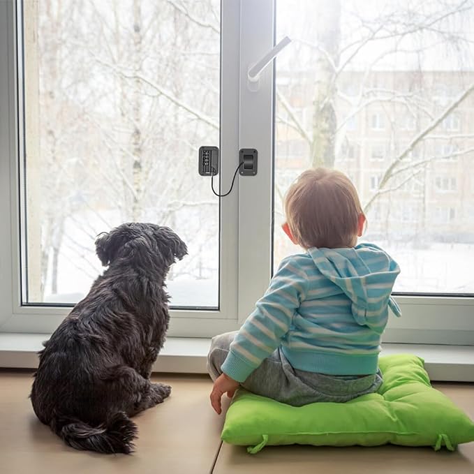 Window Safety Lock with Password Combination 2 Sets Child Proof Locks for Refrigerator Freezer Cabinet Baby Safety Lock for Home Security and Appliance Protection