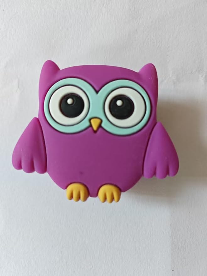 Owl Design 12ml Silicone Container Jars Storage 6pcs