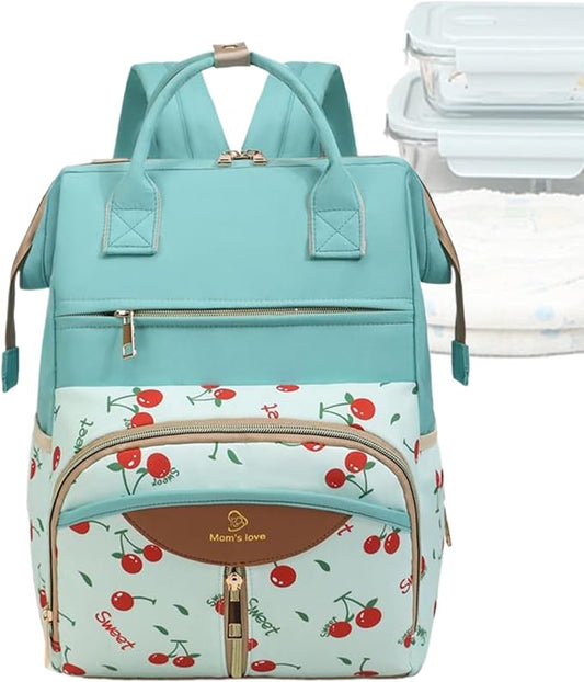 Diaper Bag Backpack - Waterproof Maternity Tote, Large Capacity Nappy Organizer, Multipurpose VersatilebabyCare Bag with Changing Pad | Dad Mother Father Women Men Boys Girls Daycare Travel Outdoor