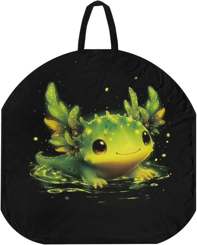 Green Axolotl Nursing Pillow Covers for Baby Girl Nursing Pillow Slipcovers for Breastfeeding Moms, Soft and Stretchy Safely Breastfeeding Pillow Cover for Infant Pillow Not Included