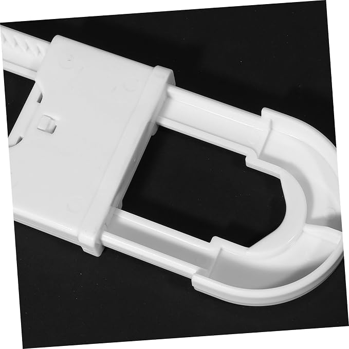 Vaguelly 10pcs Cabinet Locks for Safety U-shaped Locks Easy to Install for Home