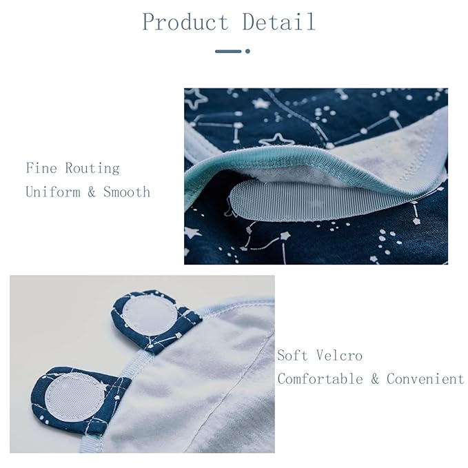 insular Baby Swaddle Wrap, Swaddle Blanket for Newborn and Infant, Adjustable Swaddling Set for Boy and Girl, Soft Cotton Baby Sleep Sack 3 Pack, Forest, Medium(3-6 Month)