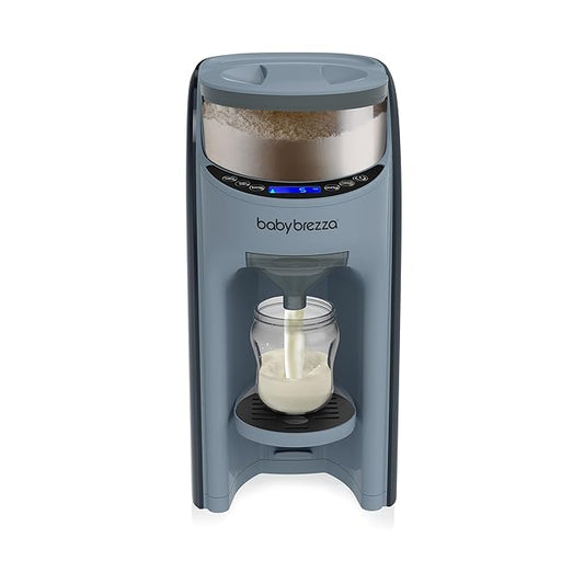 Baby Brezza Formula Pro Advanced Formula Dispenser Machine - Automatically Mix a Warm Formula Bottle Instantly - Easily Make Bottle with Automatic Powder Blending, Slate