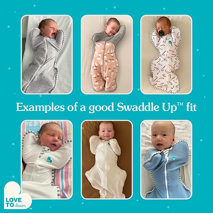 Love To Dream Swaddle Up Viscose from Bamboo, Arms Up Position, Soft and Sustainable Bamboo Fabric, Versatile Wearable Blanket,1.0 TOG (20-24°C) Ideal for Moderate Temps, Newborn 5-8.5 lbs, Deep Olive