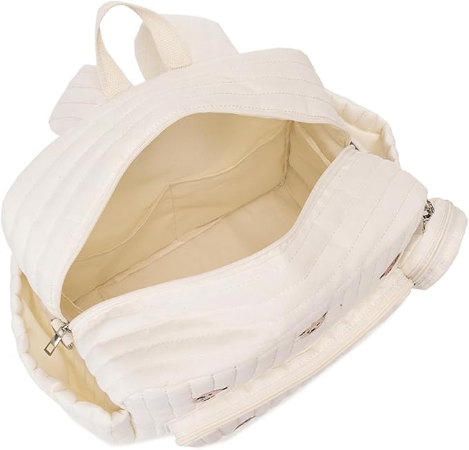 Cute Diaper Bag Pañaleras Para Bebe Baby Small Diaper Bag Backpack Bear Mom Bag with Changing Pad for Mom Dads (Bear)
