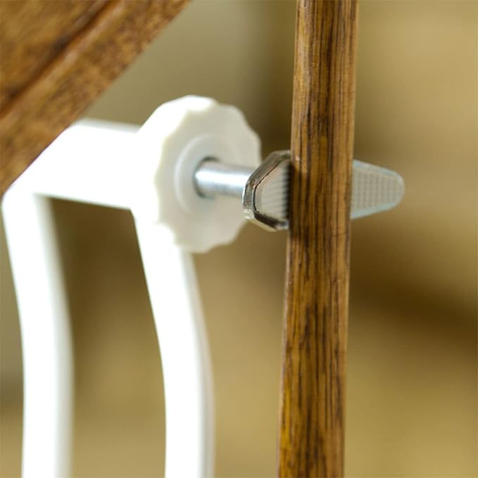 Dreambaby Y-Shaped Spindle Rod Banister Gate Adaptors - for Dreambaby Pressure Mounted Gates - 9.5mm Diameter Size & 4.5inch Length - Silver - 2 Count (Pack of 2) - Model L196