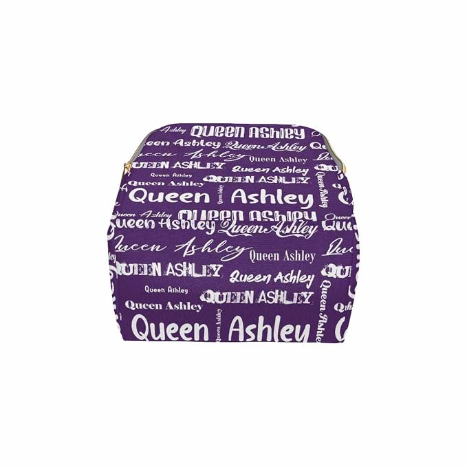 InterestPrint Personalized Name Diaper Bag - Customized Funny White Font Purple Nursing Backpack With Name - Laptop Daypack Travel Bag for Mom Mother Men