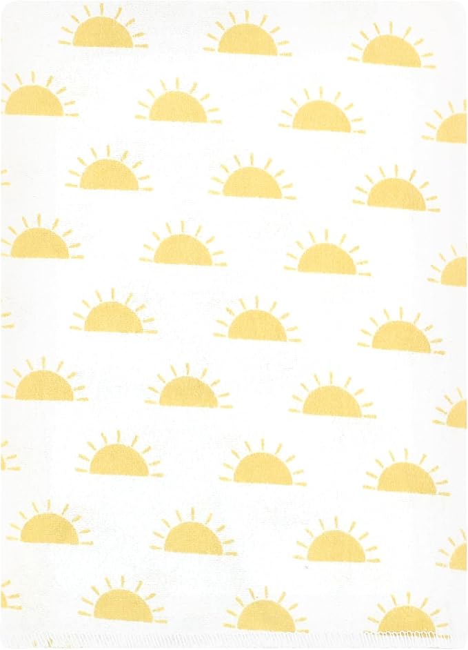 Hudson Baby Unisex Baby Cotton Flannel Burp Cloths Bundle, Desert Cactus, One Size
