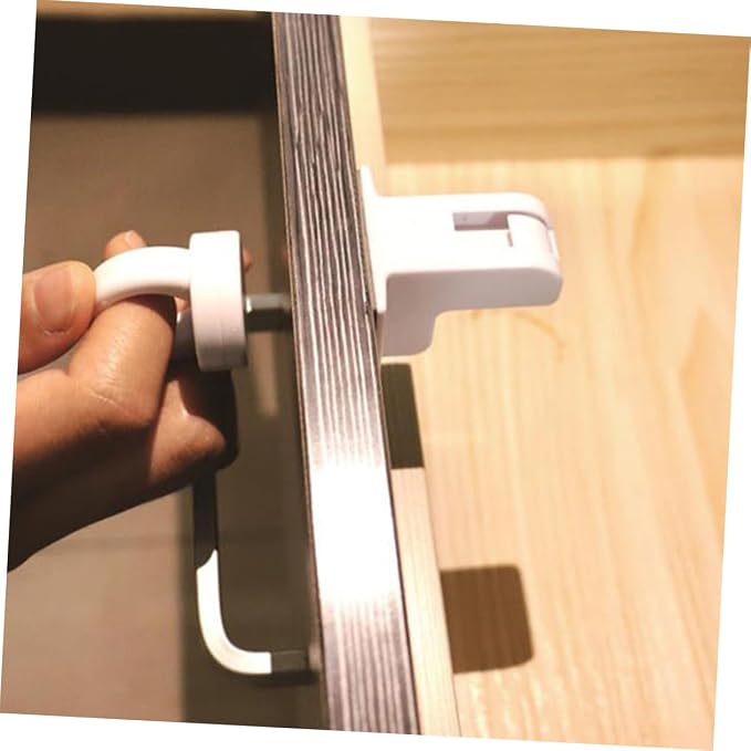 FAVOMOTO 5sets Cupboard Locks for Childproofing and Cabinets Multi-functional Magnetic Latches for Comprehensive