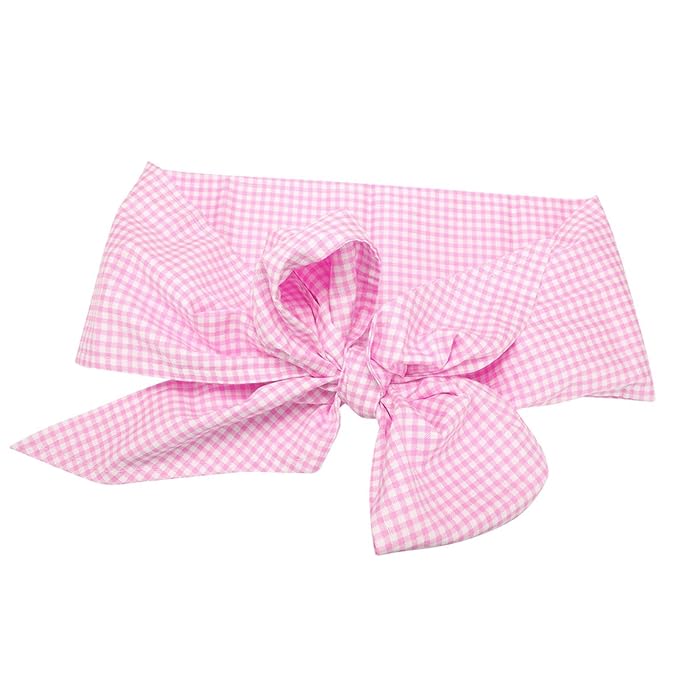 VGEBY Newborn Swaddle Sash Maternity Bow Sash Newborn Infant Blanket Swaddling Blankets for Photo Stretch Wrap Blankets & Swaddling (Light Plaid)