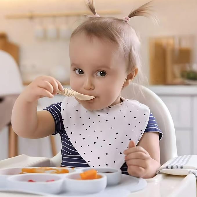 PandaEar Silicone Baby Feeding Set