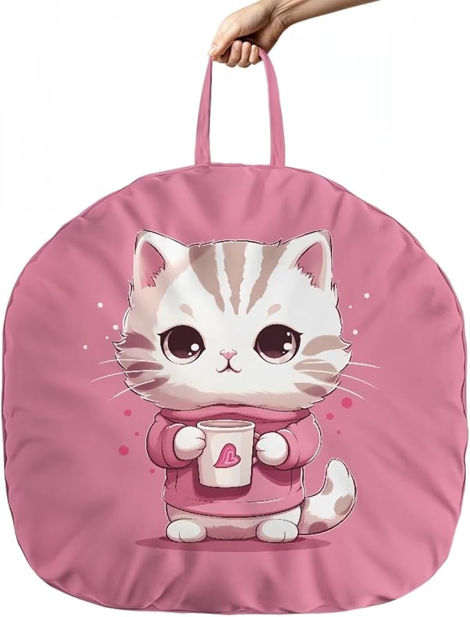 Kitten Nursing Pillow Cover Breastfeeding Pillow Slipcover for Baby Boys & Girls Nursing Pillow Case for Newborn Soft Fabric Fits Snug On Infant Washable & Breathable