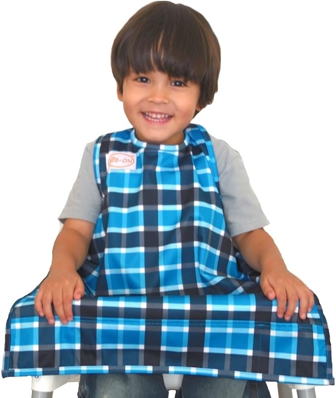 BIB-ON, Full-Coverage Bib and Apron Combination for Infant, Baby, Toddler Ages 0-4.