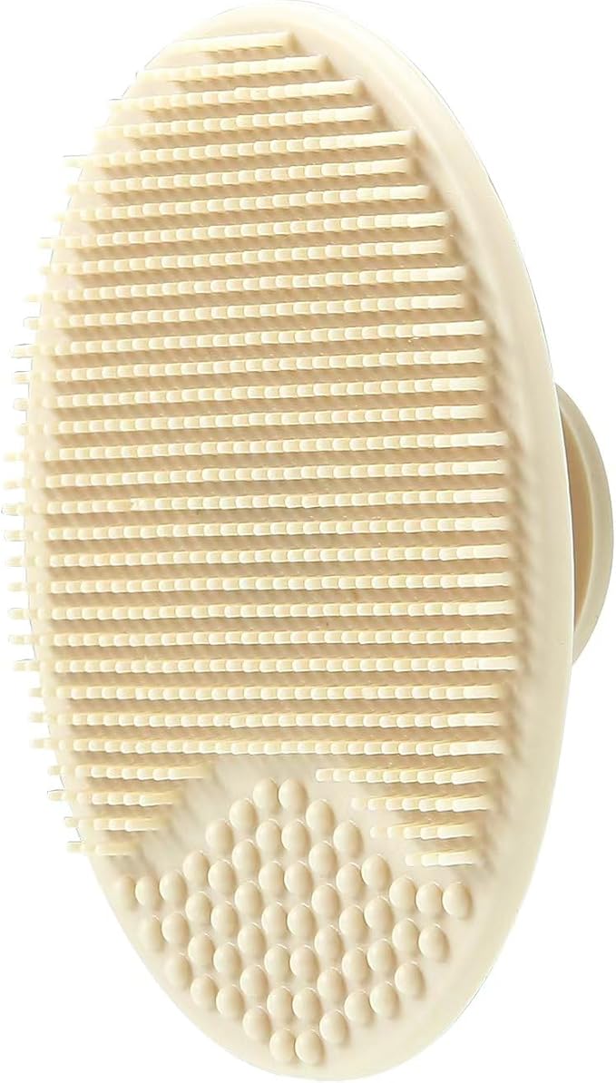 PandaEar 3 Pack Baby Brush and Comb Set Newborn, Silicone Cradle Cap Brush for Babies, Soft Newborn Hair Brush with Soft Goat Bristles, Wooden Toddler Comb Hairbrush Set for Boys and Girls