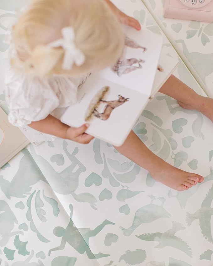 House of Noa Tumbling Baby Play Mat for Floor ??Foldable Foam Playmat for Babies & Kids, Non-Toxic Wipeable Baby Mat
