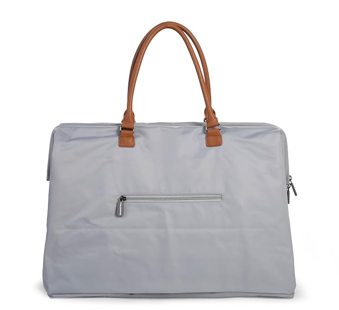 Childhome The Original Mommy Bag – Large Baby Diaper Bag, Mommy Hospital Tote and Travel Tote, Pregnancy Must Haves (Mommy Grey)