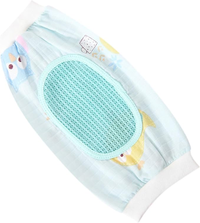 Baby Breastfeeding Arm Pillow Sweat Absorbent Cervical Spine Protection for Infant 0-12 Months Gauze Material (Yellow) (Green)