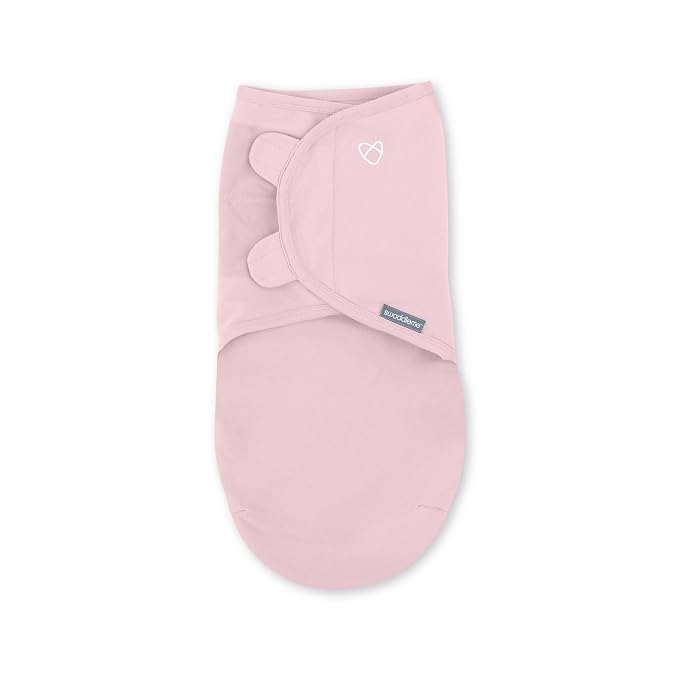 SwaddleMe by Ingenuity Original Swaddle, 100% Cotton, Improves Sleep & Calms Startle Reflex, 0-3 Months, 1.0 TOG, 3-Pack, Baby Swaddle Blanket - Lady Bug Picnic