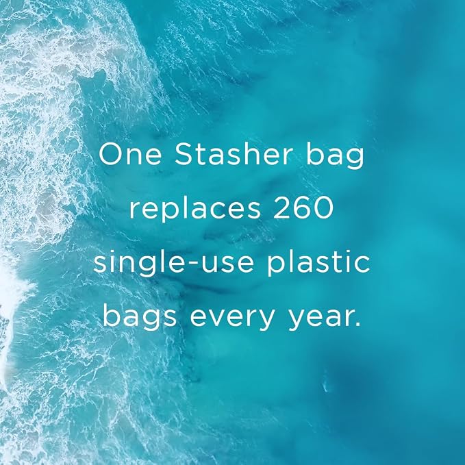 Stasher Premium Silicone Reusable Food Storage Bag, Clear | Microwave, Sous Vide, Dishwasher, Oven and Freezer Safe | BPA Free, Leak-free, Eco-friendly, 1-Cup Bowl (Pack of 2)