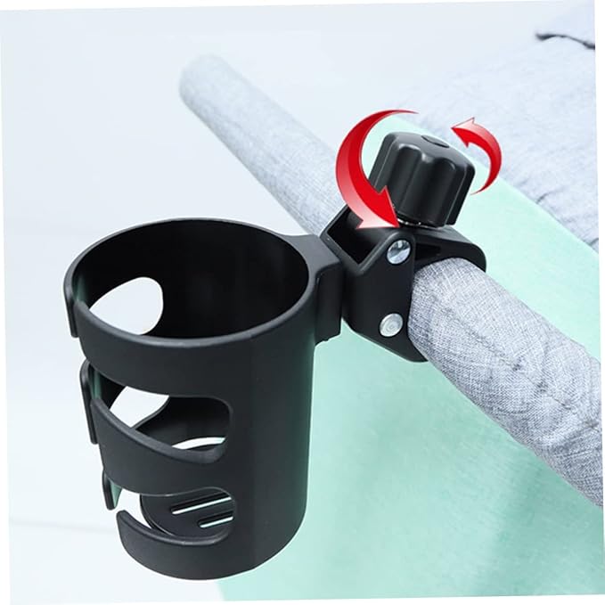 ORFOFE Stroller Cup Holder and Organizer Bottle Holder for Strollers and Walkers Convenient Accessory for Drinks The Go