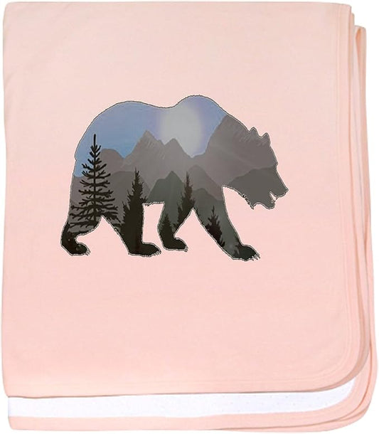 CafePress Wilderness Wanderer Baby Blanket, Super Soft Newborn Swaddle