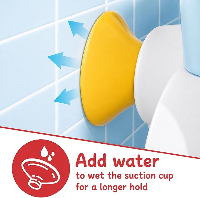 DOLIVE Suction Cup Bath Toys for Toddlers 1-3, Water Sensory Bathtub Toys for Baby Boys Girls, Early Developmental Shower Toy, Perfect Birthday