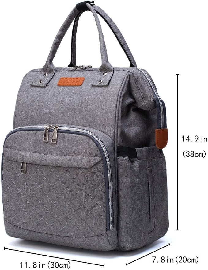 Diaper Bag Backpack for Baby Boy Girl, Multi-Function Diaper Bag for Baby Care,Diaper Bags Essentials for Mom, Dad
