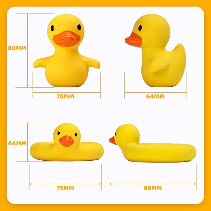 Tiny Marvels Baby Bath Toys for 6 Months & Up, Mold Free No Hole Bath Toys, BPA Free Floating Toddler Bath Toys, Safe Kids Bath Toys for Tub & Pool