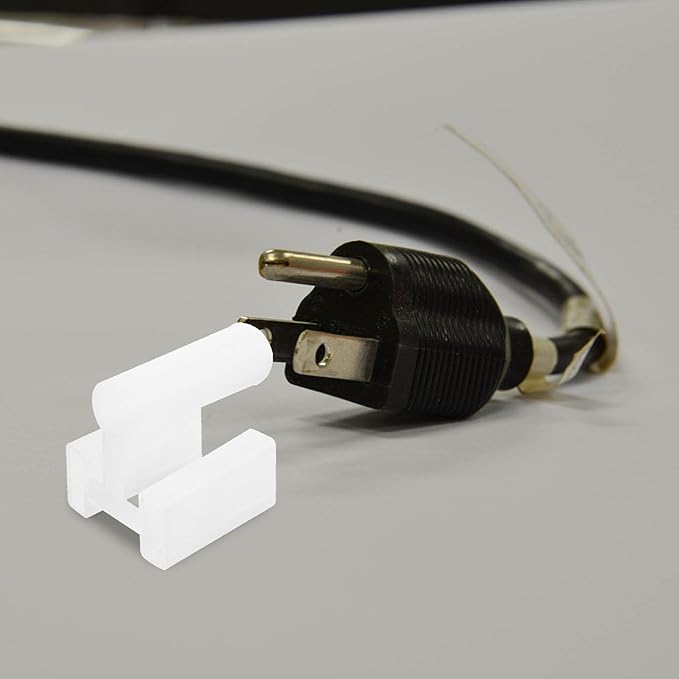 DOITOOL Child Proof Outlet Plug Cover 3-Prong Electrical Power Outlet Covers Baby Safety Plug Caps Plastic Socket Protector for Home Office 100 Pack 0.98X0.78X0.59 Inch