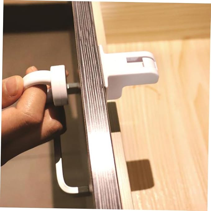 FAVOMOTO Girl Safety Locks for Cupboards and Easy Installation Multi-functional Protection for Toddlers Combination Pack