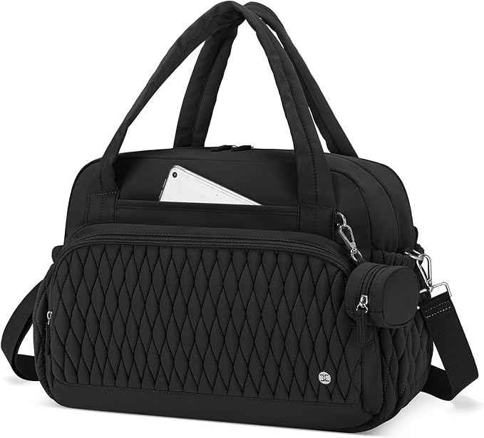 Telena Tote Diaper Bags, Travel Crossbody Large Capacity Hospital Bag for Women Labor Delivery with Pacifier Case