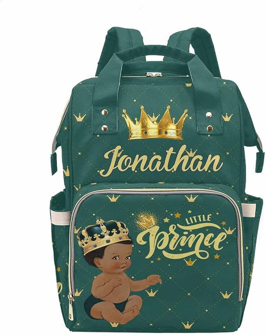 D-Story Personalized Backpack Waterproof Mothers Day Large Capacity Custom Baby Backpack