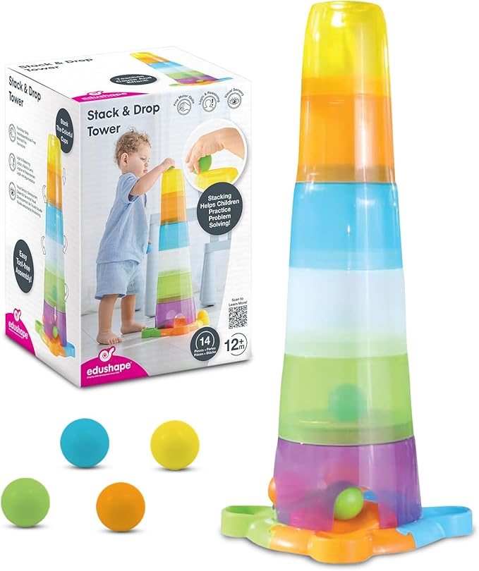 Edushape Stack & Drop Tower, Multi