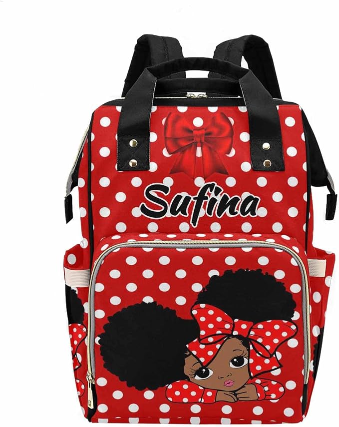 D-Story Personalized Diaper Bag For Baby Boy Personalized Name Mommy Bag Customized Backpack Customized Name Shoulders Bag