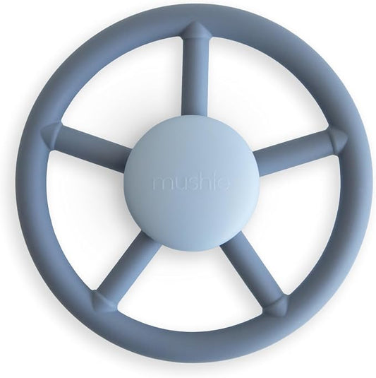 mushie Wheel Suction Spinner Toy | Toddler Sensory Toys for Bath & Play